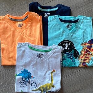 Spotted Zebra Boy's t-shirt Bundle (4)
